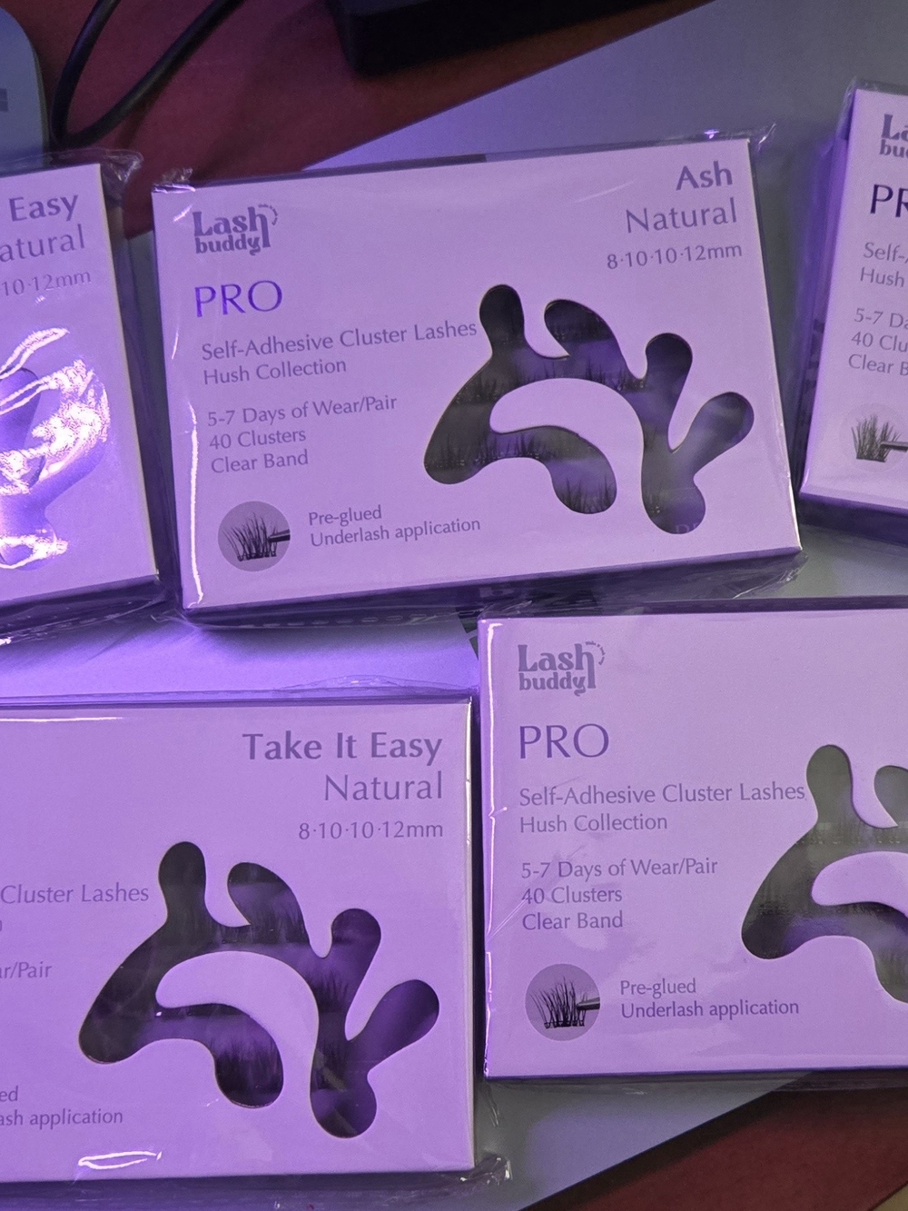 PRO Self-Adhesive Cluster Lashes — Variety